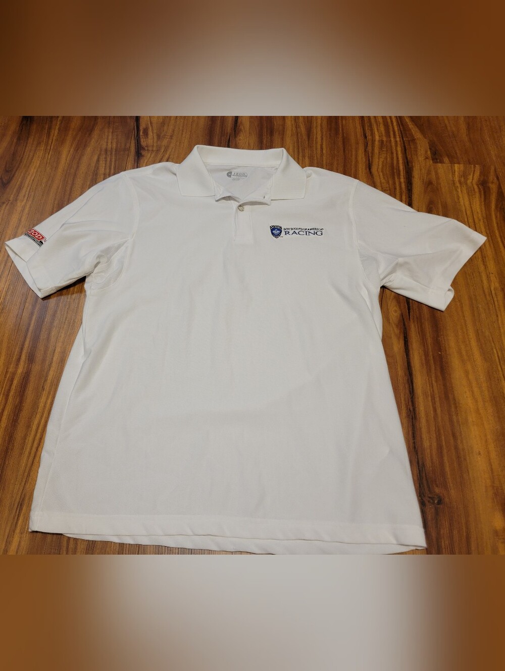 Izod Golf Boy Scouts of America Racing Indycar Series Polo Shirt, Adult Medium